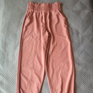Vanilla Star Love to Move Joggers | High Waist | Coral | Size XS